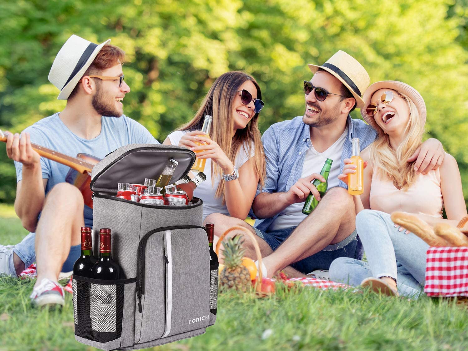 Chillax Pack: The Ultimate Backpack for Keeping Your Beverages Ice-Cold While You Pretend to Be Outdoorsy! Holds 30 Cans of Fun!